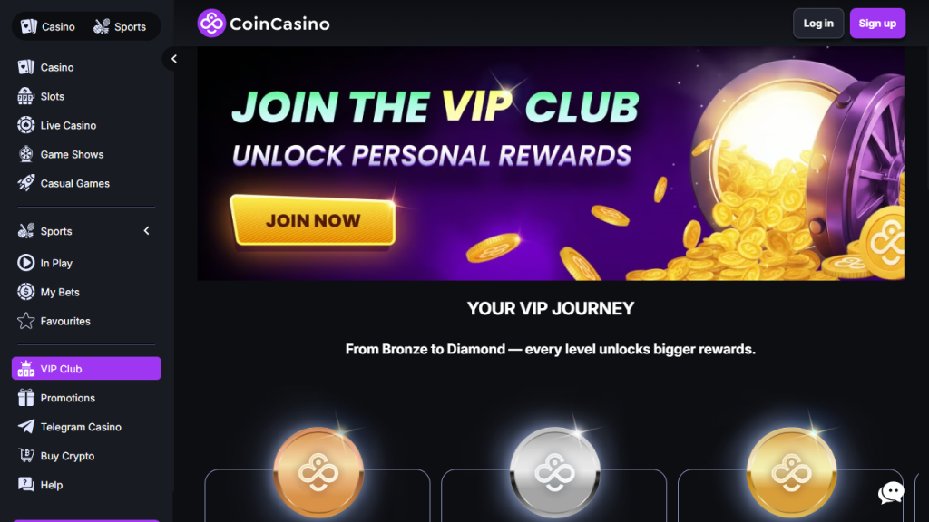homepage van coin casino belgie